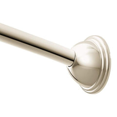 Moen CSR2160NL 72 in. Wall Mount Curved Shower Rod in Polished Nickel