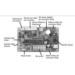 Moen 104403 Control Module Urinal for M-Power 8310 Battery Exposed Type Flush Valve