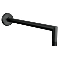 Moen S110BL Arris 14 In. Shower Arm and Flange in Matte Black