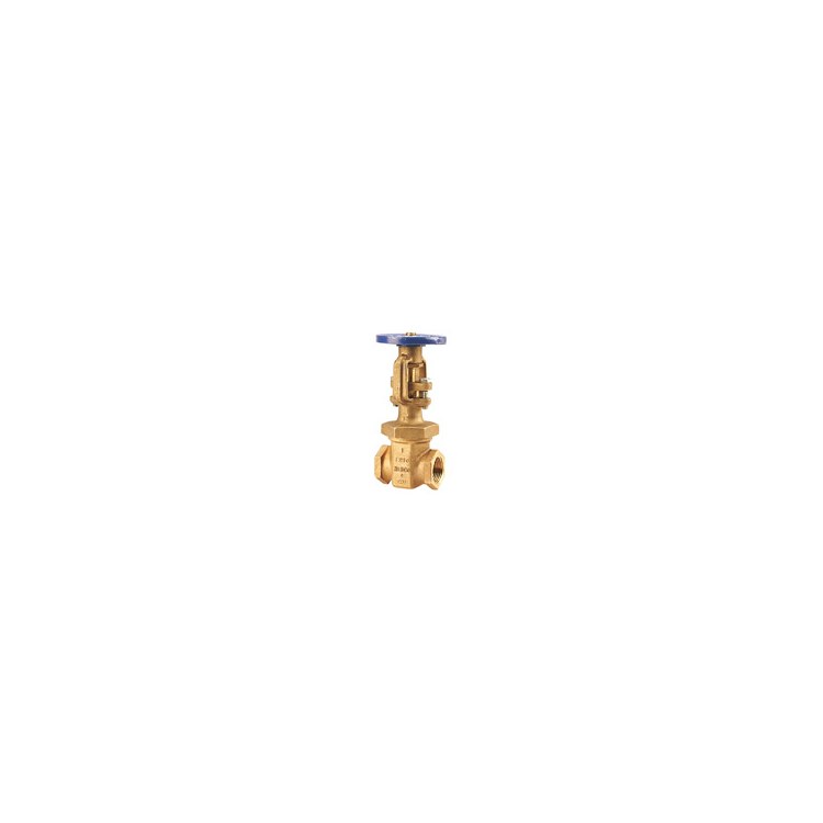 Nibco T1040-12 Gate Valve Rising Stem with Outside Screw and Yoke 1/2 Inch Bronze Class 125 Threaded Female T-104-O