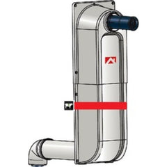 Rinnai 224047PP Termination Kit Condensing Raised Snorkel Horizontal 90 Degree Snorkel and Extension Vent