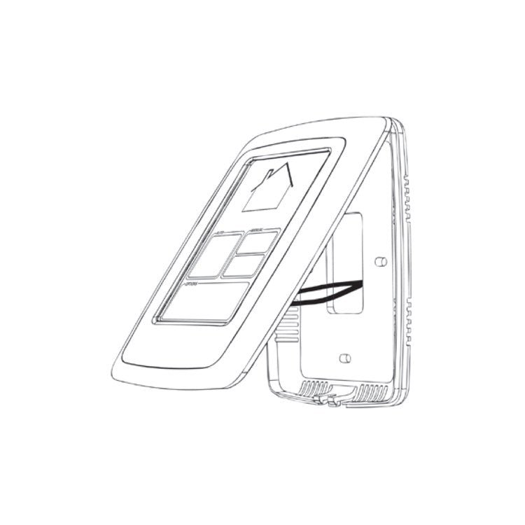 Samsung ECO-TOUCH Controller Programmable Touch Screen Wall Mount Compatible Fresh Access ERV Models-AN035NSEDAV/AA AN075SEDAV/AA and AN120NSEDAV/AA