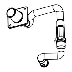 Samsung DB94-06051A Drain Assembly Hose for AM140KN4DEH/EU