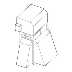 Samsung LACH-R2 Guard Low Ambient Cooling Rear Large Chassis Galvanized Steel for DVMS Outdoor Units 47-1/4L x 21-9/16W x 49-1/8H Inch