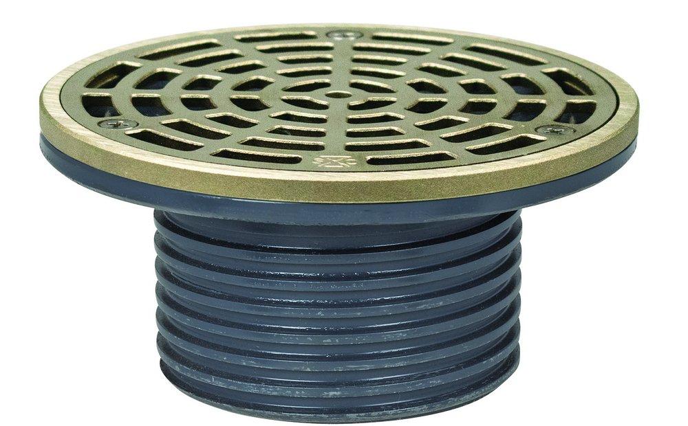 Sioux Chief 832-3DHNR Finish Line No Hub Plastic Floor Drain