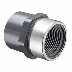 Spears 835-040SR Adapter Stainless Steel Collar 4 Inch PVC Socket x SR FIPT Schedule 80