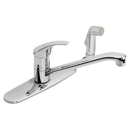 Symmons SK232 Kitchen Faucet Origins 1-Lever ADA Polished Chrome SD SPRY 20 Inch Hose