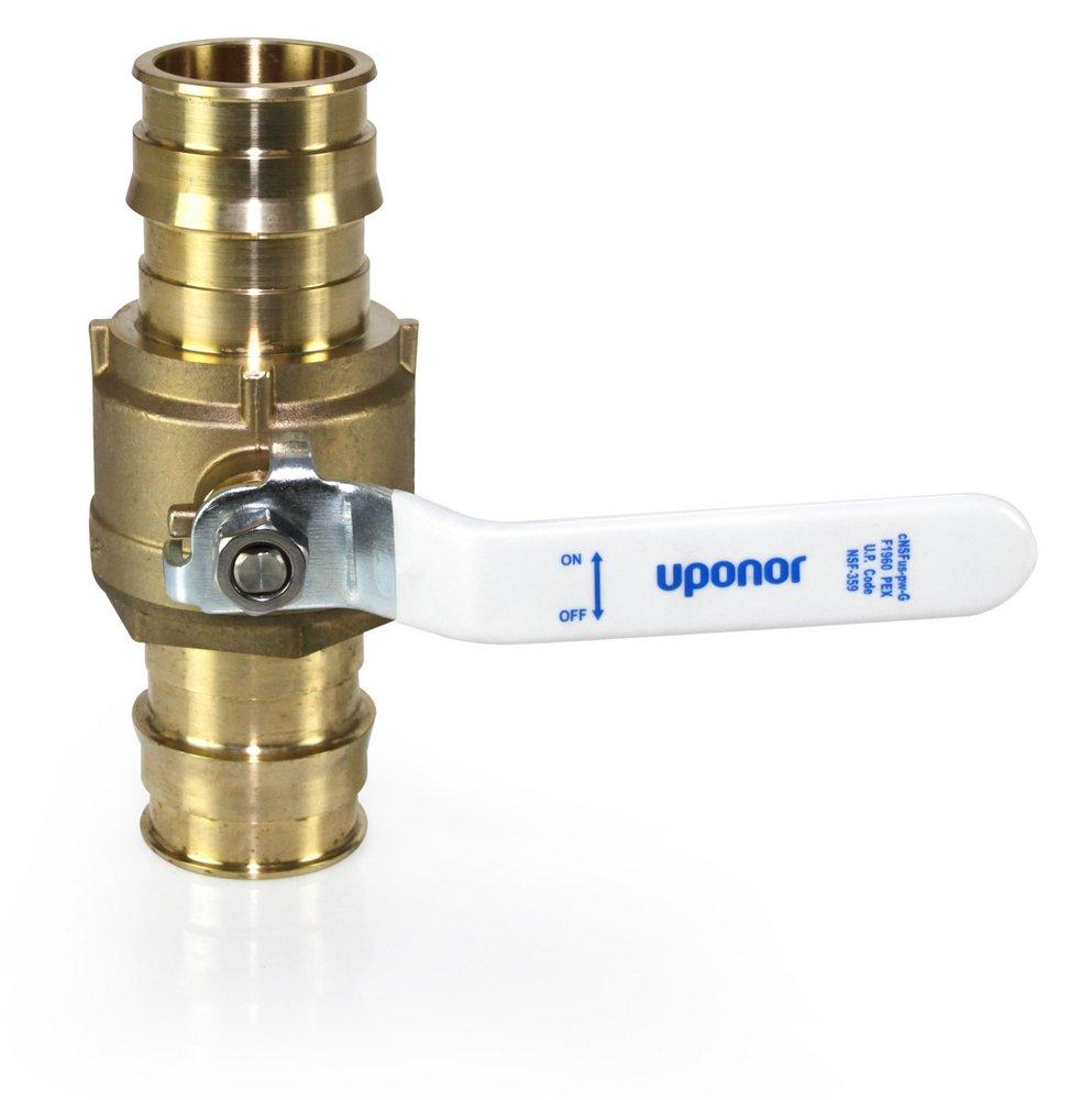 Uponor LFC4822020SS ProPEX 2 in Pex Brass Commercial Full Port Ball Valve