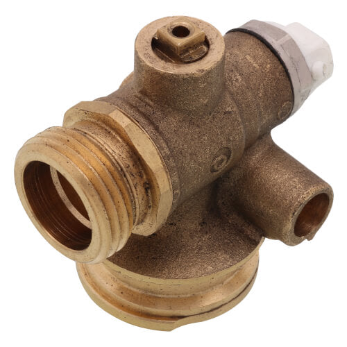 Uponor A2641000 End Cap with Vent 1 Inch Brass BSP