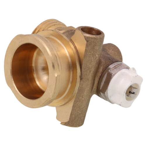 Uponor A2641000 End Cap with Vent 1 Inch Brass BSP