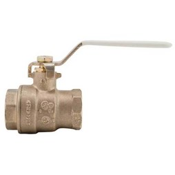 Watts Regulator 11/2LFFBVS-3C-M1 Ball Valve Lead Free Brass 1-1/2 Inch Solder 2 Piece Lever 88005704