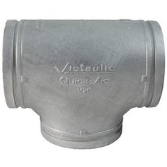 Victaulic V20-6G Tee 6 Inch Ductile Iron Grooved Galvanized