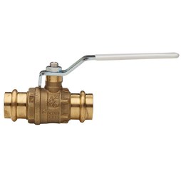 Watts Regulator 3/4LFFBV-3PRESS-M2 Ball Valve Lead Free Brass 3/4 Inch Press 2 Piece PTFE Full Port 88005494