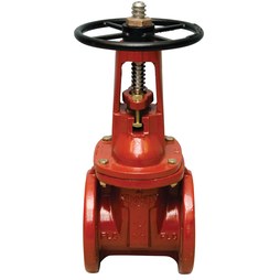 Watts Regulator 408-OSY-RW4 Gate Valve 4 Inch Flanged Cast Iron