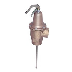 Watts Regulator LF340X8-112 Relief Valve Automatic Reseating 8 x 4-1/2 x 9-3/4 Inch Female Threaded Lead Free 150 Pounds per Square Inch 210 Degrees Fahrenheit