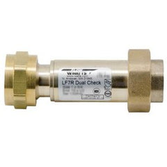 Watts Regulator LF7RU2-2-34 Backflow Preventer 3/4 Inch Lead Free Bronze Dual Check Union FNPT 175 Pounds per Square Inch