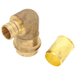 Webstone H-16823W Elbow with Stiffener 3/4 Inch Lead Free Brass Press x PEX F1807