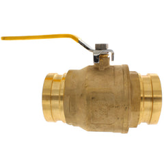 Webstone 81710W Ball Valve Lead Free Brass 4 Inch Press Lever