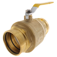 Webstone 81710W Ball Valve Lead Free Brass 4 Inch Press Lever