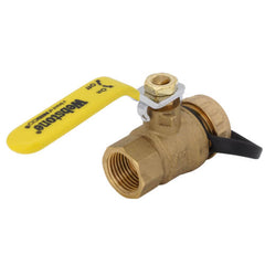 Webstone 40312W Ball Valve Lead Free Brass 1/2 FIPxHose with Cap Full Port