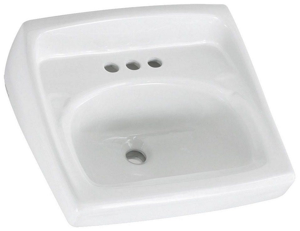 American Standard 0355041.020 Lucerne Wall-Hung Bathroom Sink 4-in. Centers