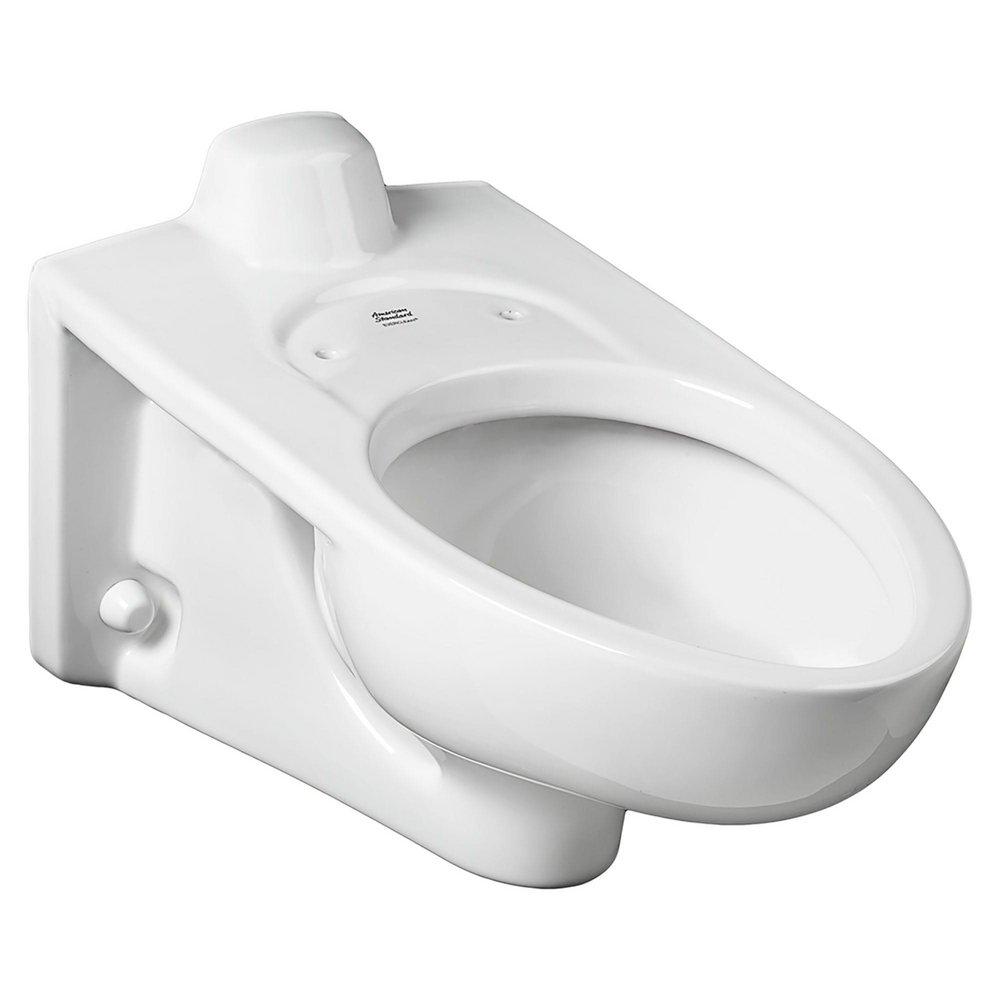 American Standard 3353.101.020 Afwall Millennium FloWise Elongated Toilet Bowl in White