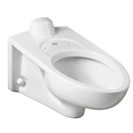 American Standard 3353.101.020 Afwall Millennium FloWise Elongated Toilet Bowl in White