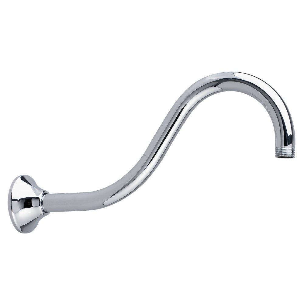 American Standard 1660198.002 Rain 12 in. Wall-Mount Shepherd's Crook Shower Arm Polished Chrome