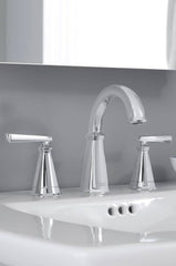 American Standard 7018801.002 Edgemere Two Handle Widespread Bathroom Sink Faucet in Polished Chrome