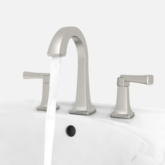 American Standard 7353801.295 Townsend Two Handle Widespread Bathroom Sink Faucet in Brushed Nickel