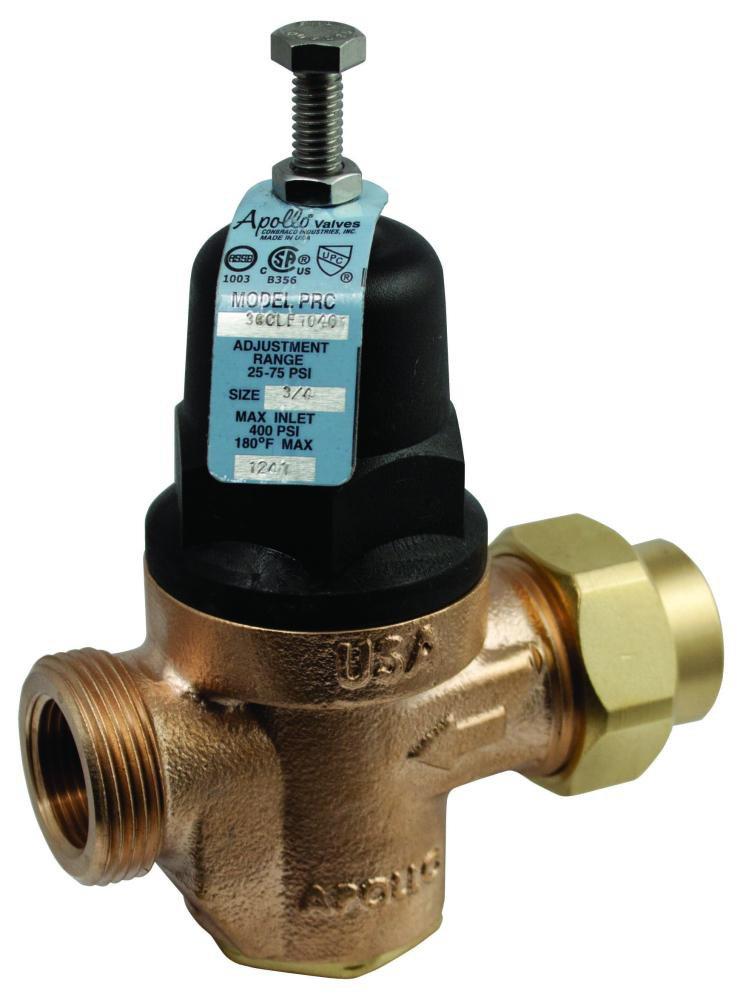 Apollo Valves 36CLF10301 36CLF Series 1/2 in. 400 psig Bronze Single Union NPT Pressure Reducing Valve