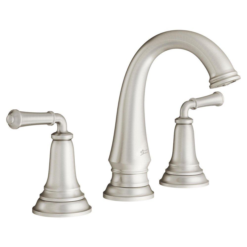 American Standard 7052807.295 Delancey Two Handle Widespread Bathroom Sink Faucet in Brushed Nickel