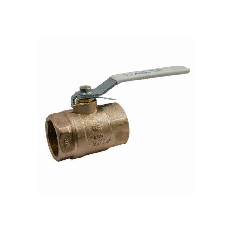 Apollo Valves 70LF14301 70LF-100 Series 1/2 in. Bronze Full Port FNPT 600# Ball Valve