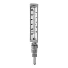 Ashcroft S520LD1 Thermometer Straight Stem -40 to 100 Degrees Fahrenheit 2 Inch