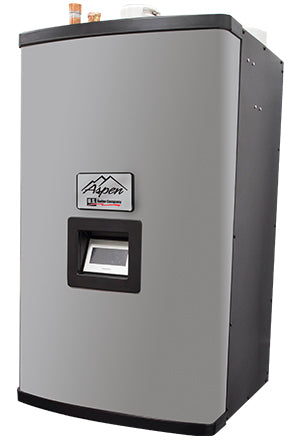 Burnham ASPN-085A-6L00M Aspen Firetube 69,000 BTU High Efficiency Wall Hung Condensing Gas Fired Boiler