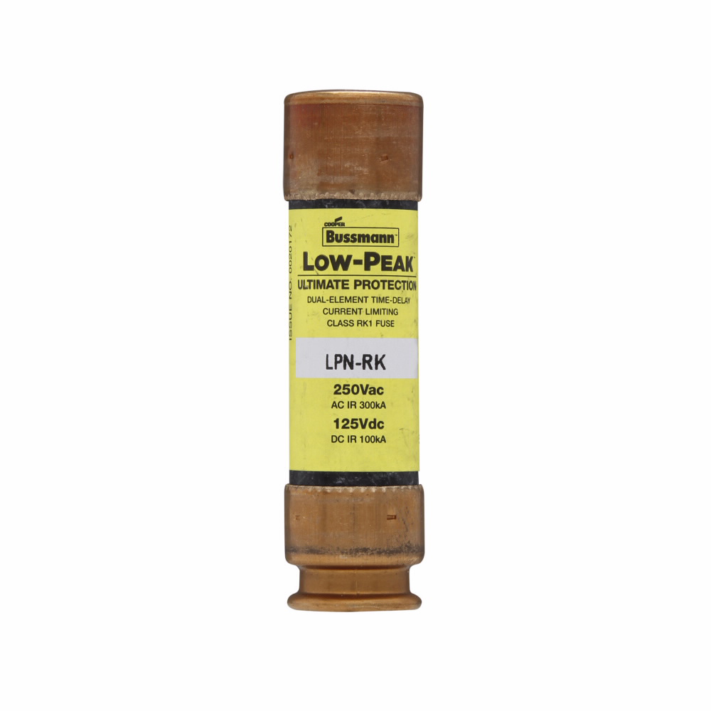 Bussmann LPN-RK-35SP Low Peak Dual Element Fuse 35 Amp 250 Volt