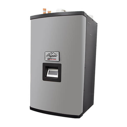 Burnham ASPN-155A-6L00M Aspen Firetube 126,000 BTU High Efficiency Wall Hung Condensing Gas Fired Boiler