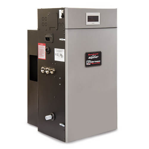 Burnham ALP399CF-4L00 Alpine 328,000 BTU Output Condensing Boiler No Circulator Floor Mount