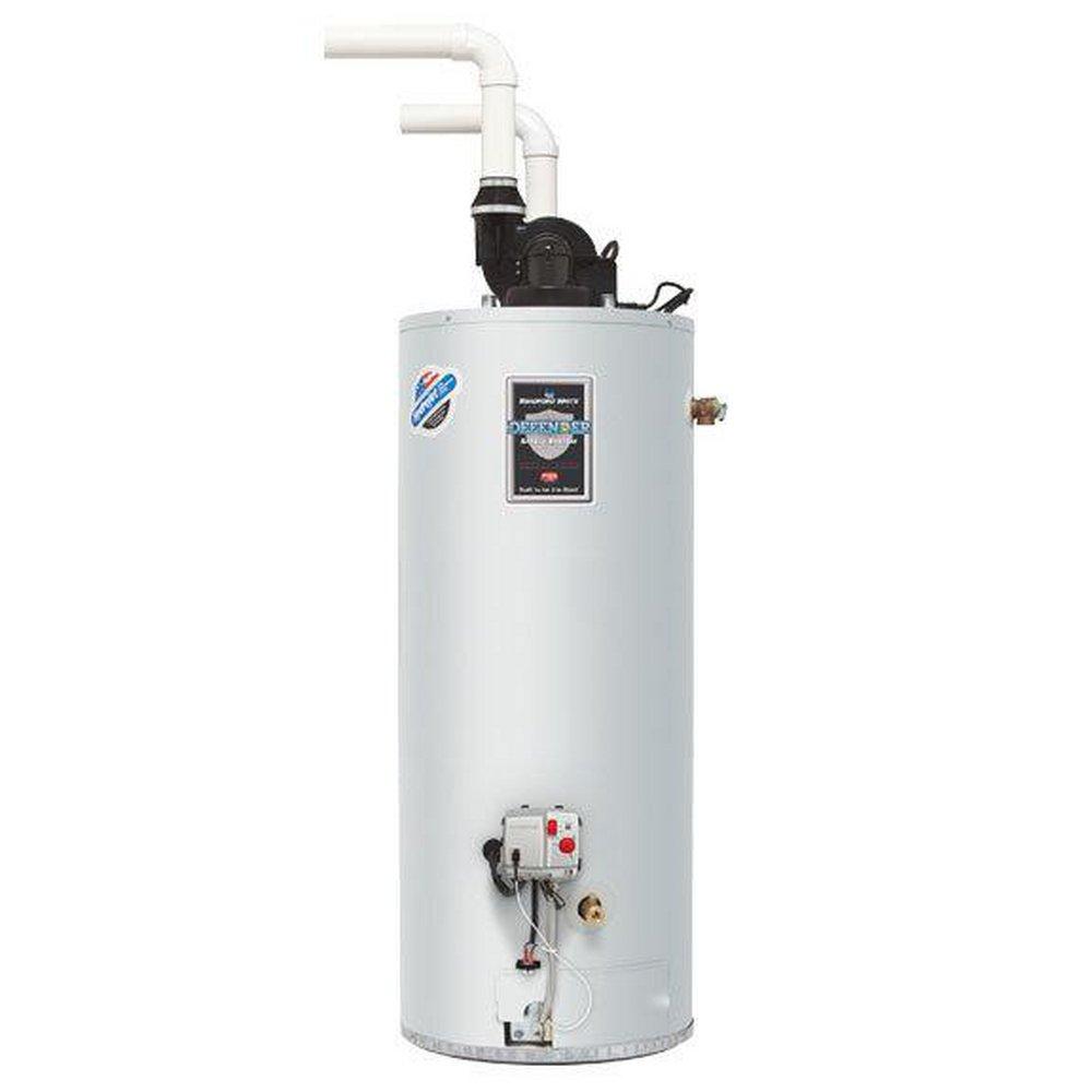 Bradford White RG2PDV75H6N FVIR Defender Safety System 75 Gal. Tall 80 MBH Residential Natural Gas Water Heater