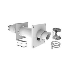 DuraVent 3PPS-HKC 3 x 5 PolyPro Horizontal Termination Kit w/ Locking Clamps