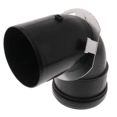 DuraVent 3PPS-E90BC 3 PolyPro 90 Black UV Resistant Elbow w/ LB2