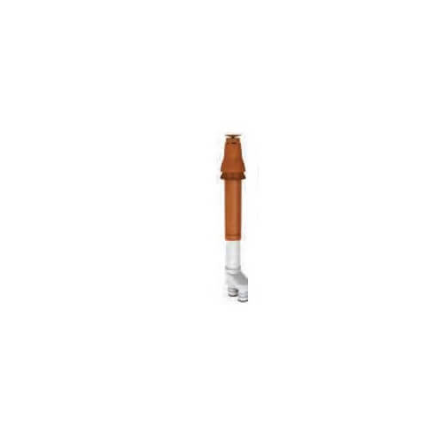 DuraVent 3PPS-VK-TCC 3 x 5 PolyPro Vertical Termination Kit with Terracotta Cap w/ LB2