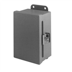 B-Line 12126-12CHC JIC Panel Enclosure, 12 x 10 x 6 NEMA 12, Hinged cover, 12CHC enclosure