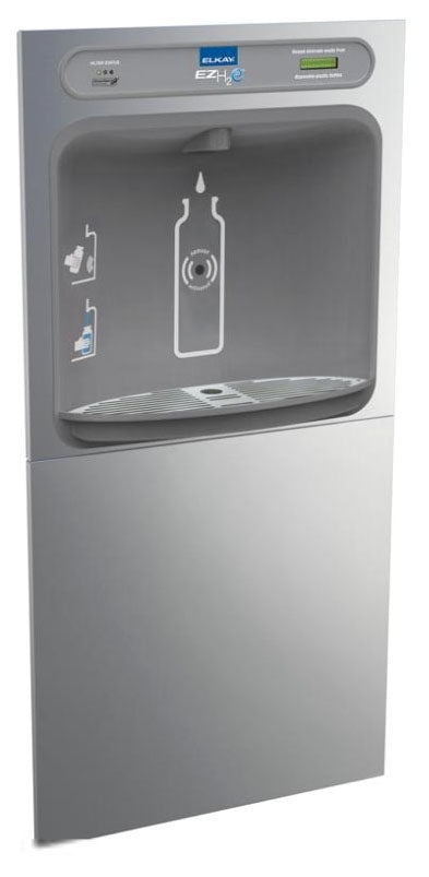 Elkay LZWSMDK EZH2O In-Wall Bottle Filling Station Filtered Non-Refrigerated Stainless