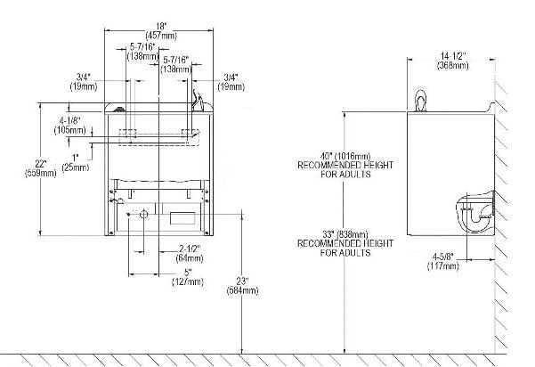 Elkay EWCA4L1Z Water Cooler 4 GPH