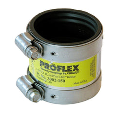 Fernco 3002-150 Proflex 1-1/2 in. Cast Iron x Tubular Flexible Coupling