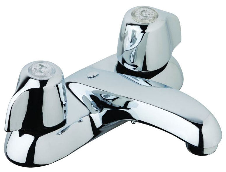 Gerber 43-411 2 Handle 4 Centerset Lav Faucet Less Pop-Up