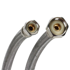 Fluidmaster PRO1F36 Pro Series 3/8 x 1/2 x 36 in. Braided Stainless Faucet Flexible Water Connector