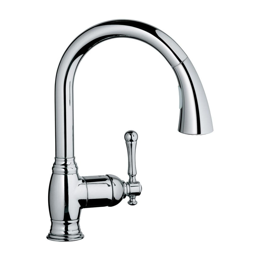 GROHE 33870002 BRIDGEFORD OHM SINK PULL-OUT SPRAY, US