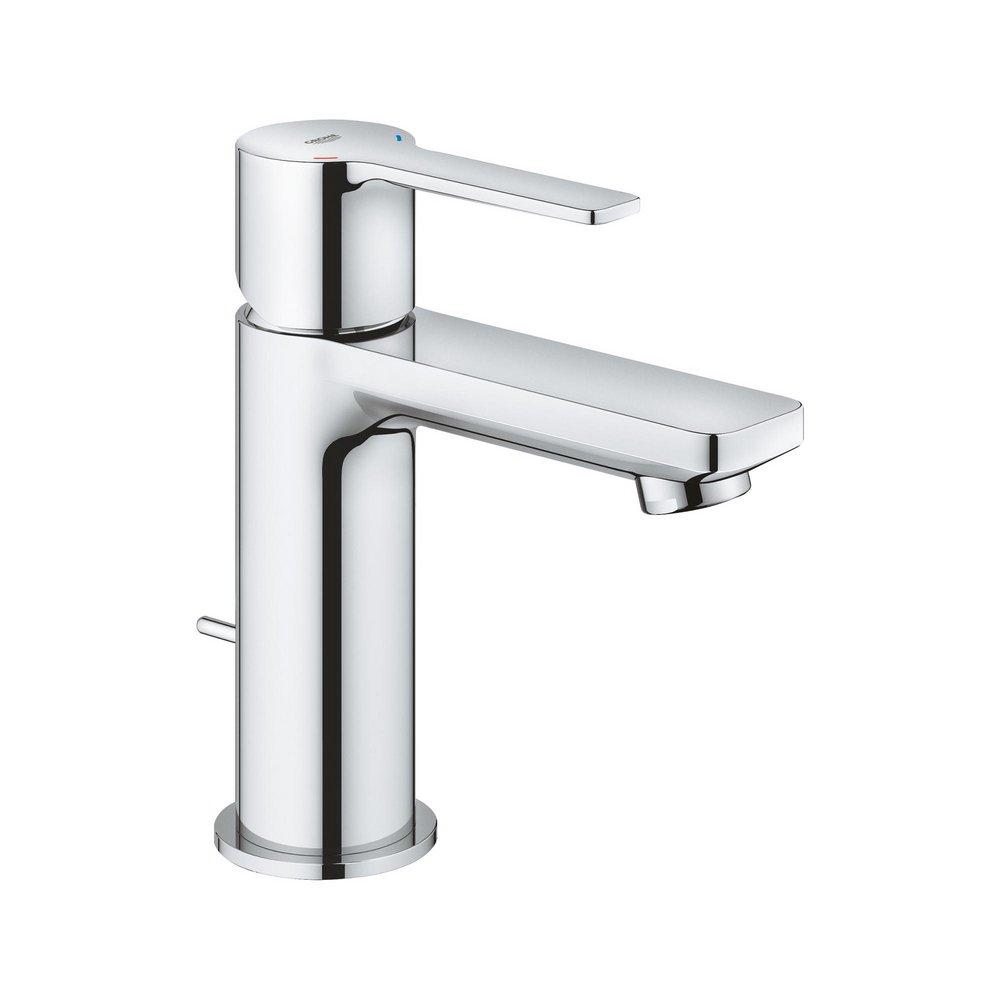 GROHE 2382400A Lineare Single Handle Monoblock Bathroom Sink Faucet in Polished Chrome